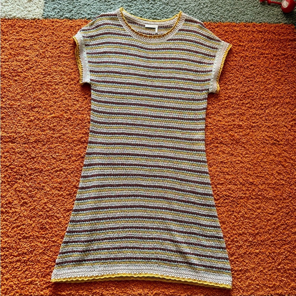 See By Chloe knit short sleeve dress